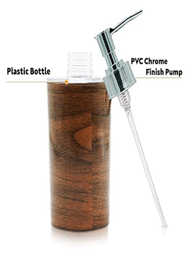 Shenron Soap Dispenser Plastic Bottle Set with Pump for Liquid Soap | Liquid/Shampoo | Hand Wash | Sanitizer | Essential Oil | Lotion Dispenser Bottle for Bathroom and Kitchen - Image 4